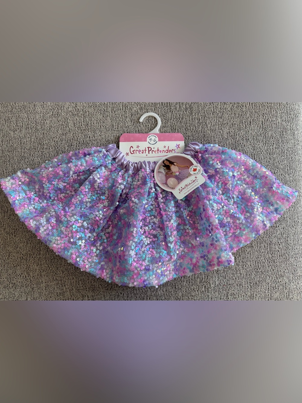 New Girls’ Purple Sequin Skirt/Tutu